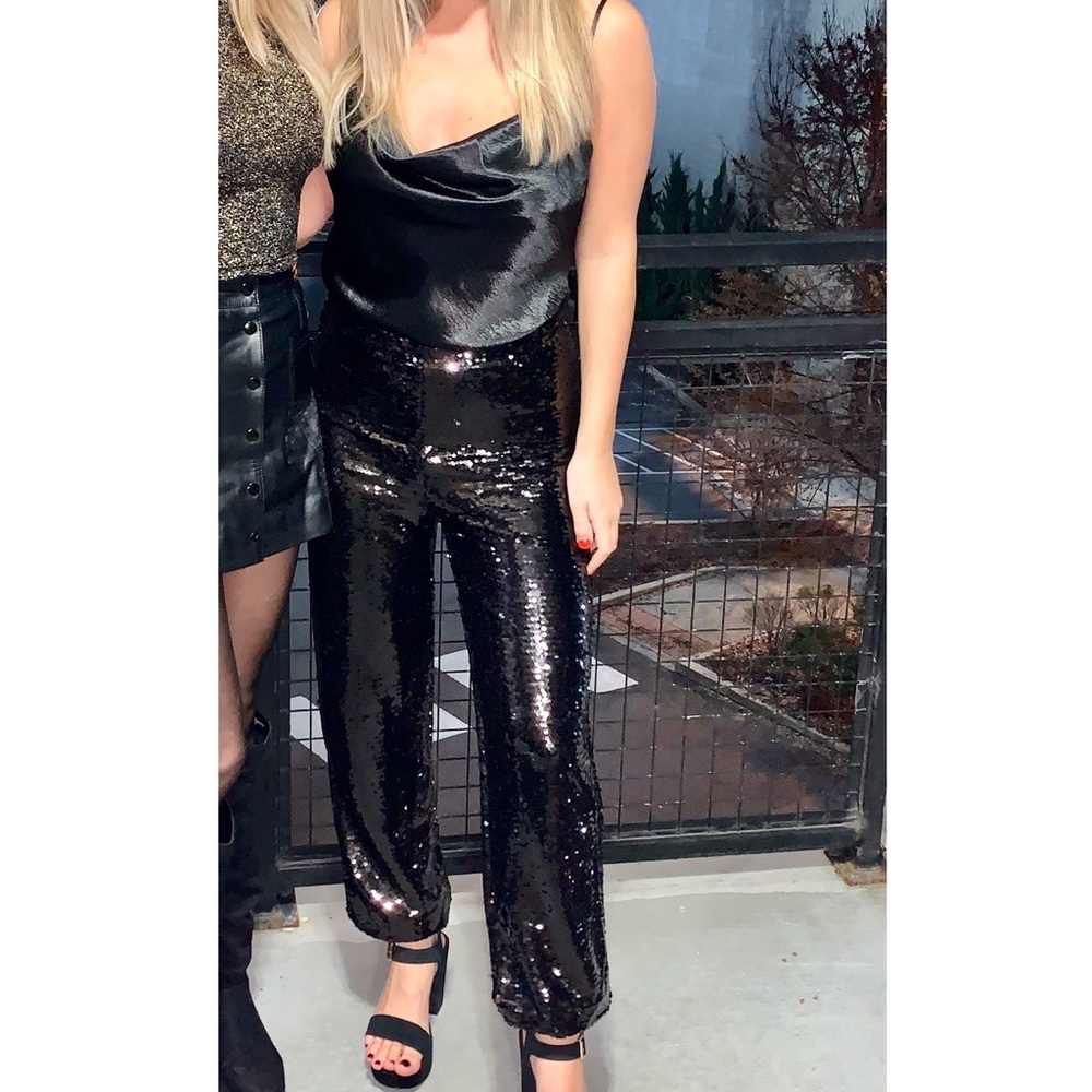 Sequin Joggers